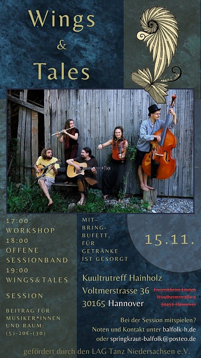 Balolkabend mit Wings & Tales am 15.11.2025 in Hannover