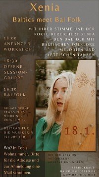 Xenia Balfolk in Hannover am 18.01.2026