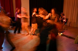 Balfolk in Hannover Open stage